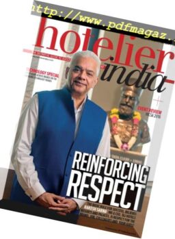 Hotelier India – May 2016