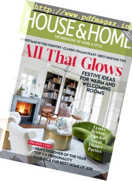 House & Home – December 2018 Cover