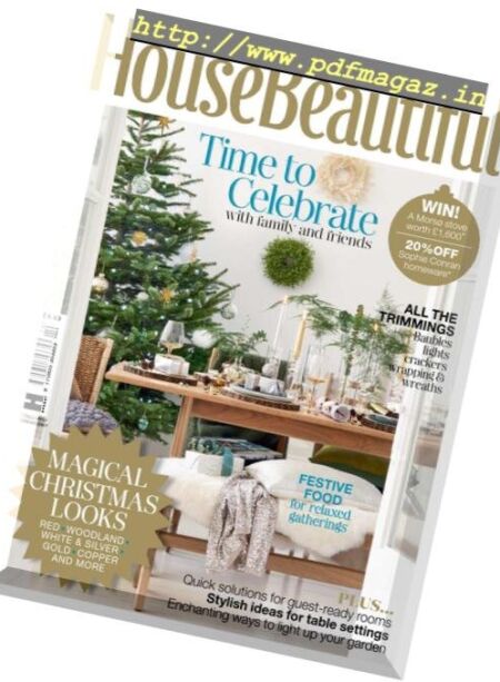 House Beautiful UK – December 2018 Cover