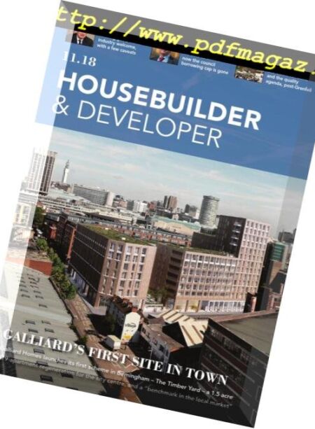 Housebuilder & Developer (HbD) – November 2018 Cover