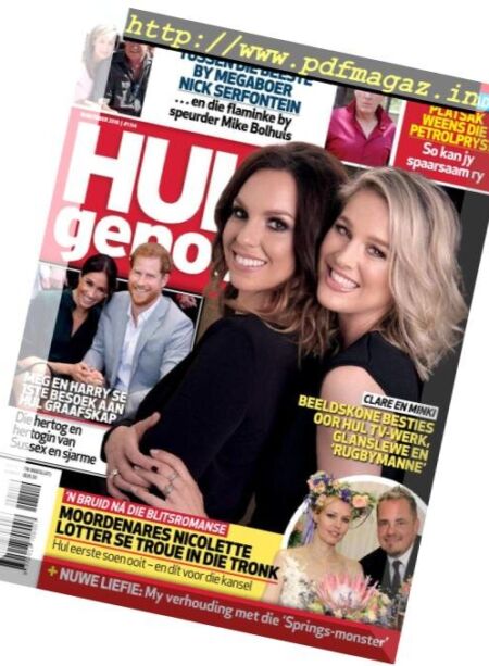 Huisgenoot – 18 Oktober 2018 Cover