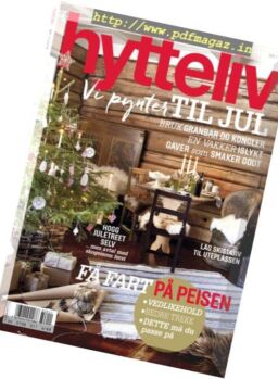 Hytteliv – november 2018