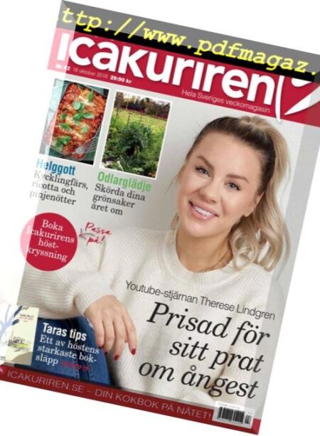 Icakuriren – 16 oktober 2018 Cover