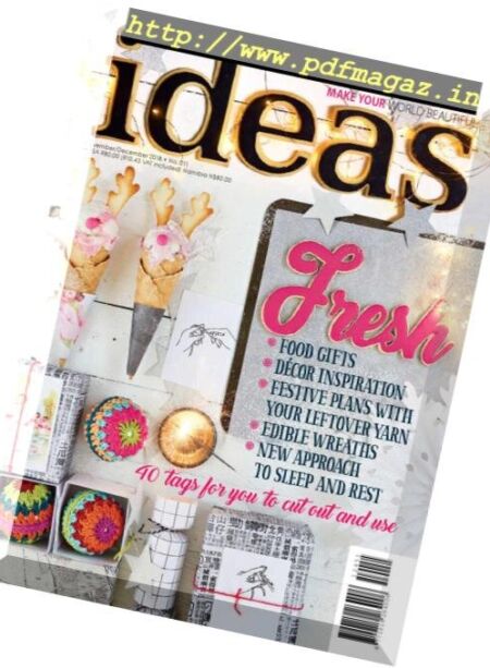 Ideas South Africa – November-December 2018 Cover
