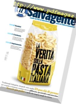 il Salvagente – Novembre 2018