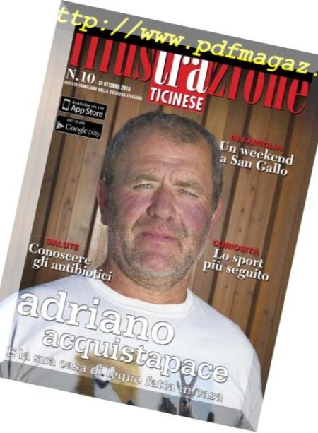 Illustrazione Ticinese – 15 Ottobre 2018 Cover