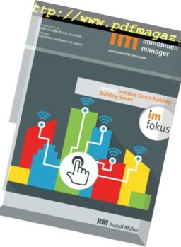Immobilienmanager Special – Imfokus Smart Building 2018
