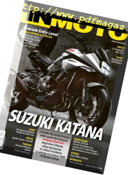 In Moto – Novembre 2018 Cover