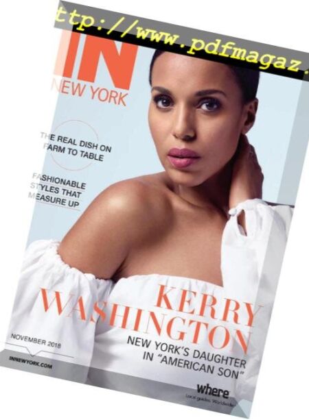 IN New York – November 2018 Cover