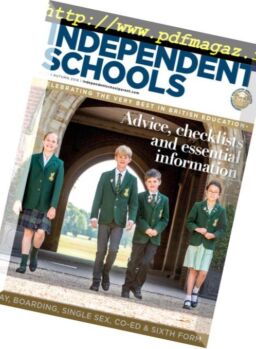 Independent School Parent – September 2018