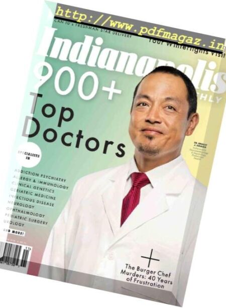 Indianapolis Monthly – November 2018 Cover