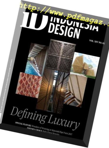 Indonesia Design – October 2017 Cover