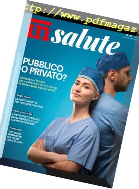 InSalute – Dicembre 2018 Cover