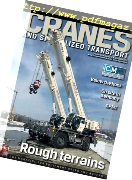 Int Cranes & Specialized Transport – November 2018 Cover