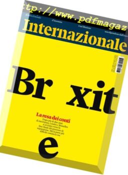 Internazionale – 23 Novembre 2018