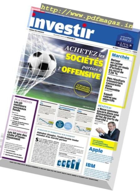 Investir – 3 November 2018 Cover