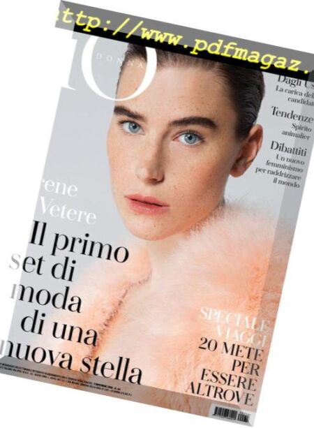 Io Donna del Corriere della Sera – 03 novembre 2018 Cover