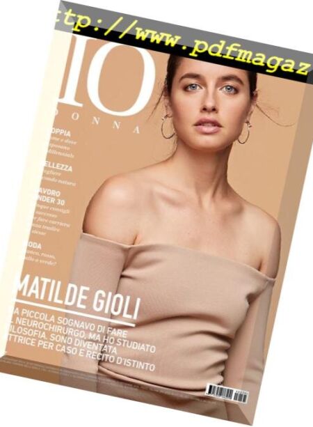 Io Donna del Corriere della Sera – 22 settembre 2018 Cover