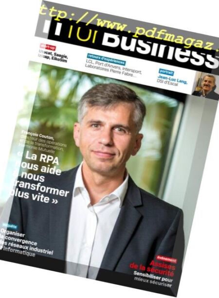 IT for Business – Octobre 2018 Cover