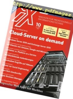 iX Magazin – Oktober 2018