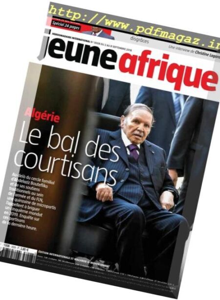 Jeune Afrique – 03 septembre 2018 Cover