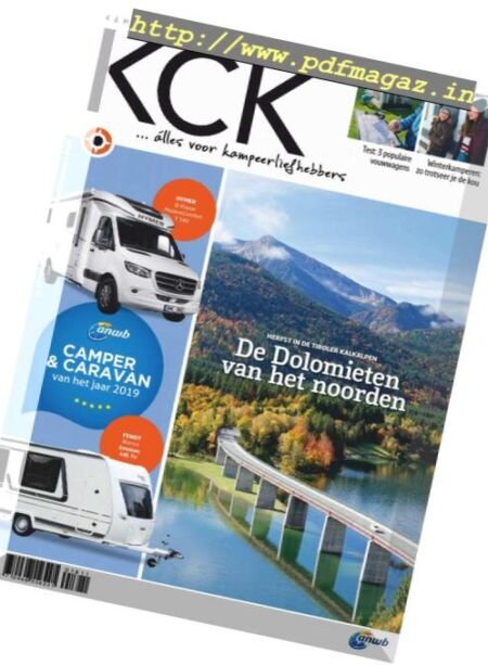 Kampeer & Caravan Kampioen – november 2018 Cover