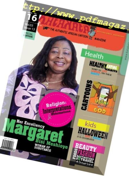 Kata Kata Cartoon – December 2016 Cover