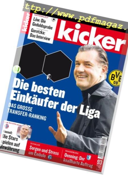 Kicker – 15 November 2018 Cover