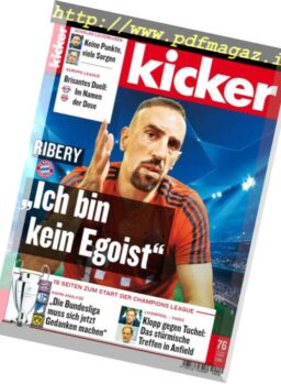 Kicker – 17 September 2018