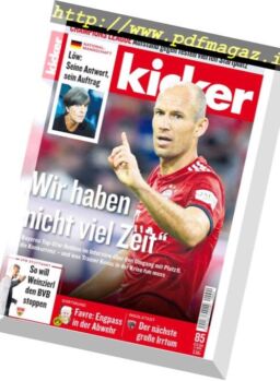 Kicker – 18 Oktober 2018