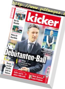 Kicker – 20 September 2018