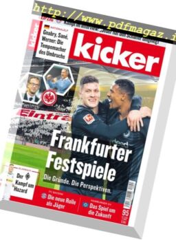 Kicker – 22 November 2018