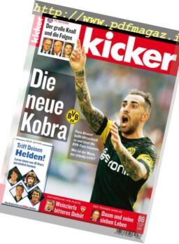 Kicker – 22 Oktober 2018
