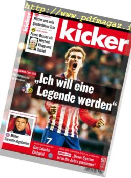 Kicker – 5 November 2018