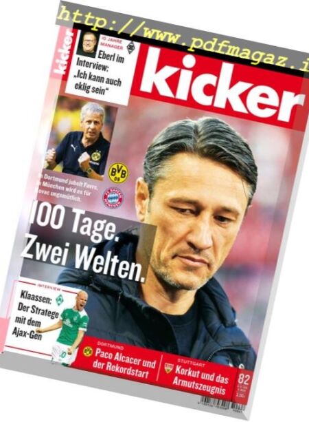 Kicker – 8 Oktober 2018 Cover