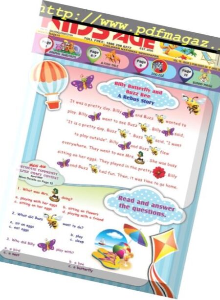 Kids Age – April 2017 Cover