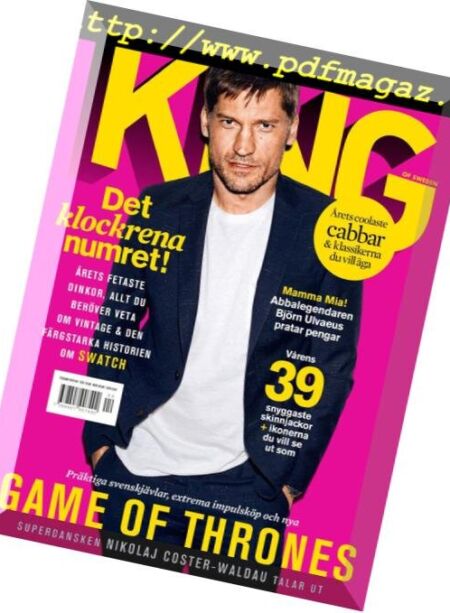 King – april 2016 Cover