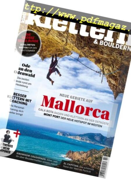 Klettern – Nr.7, 2018 Cover