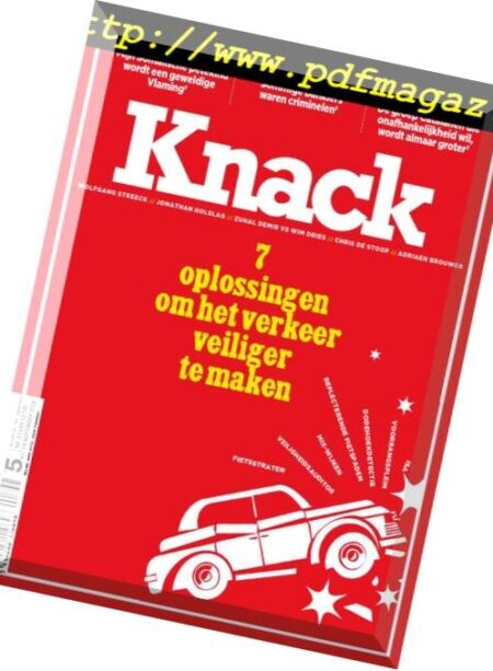 Knack Belgium – 12 September 2018 Cover