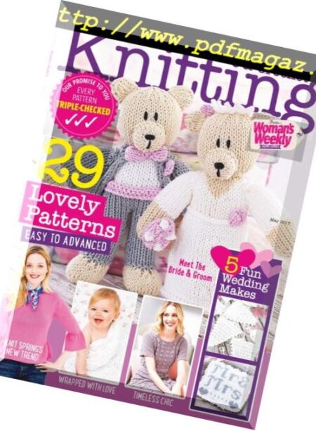 Knitting & Crochet from Woman’s Weekly – May 2017 Cover