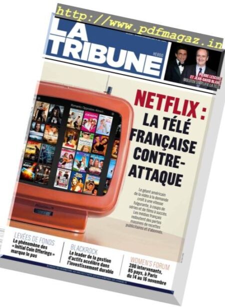 La Tribune – 1er Novembre 2018 Cover