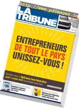 La Tribune – 5 Octobre 2018