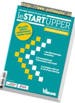 La Tribune – Hors-Serie – Le Startupper 2018-2019