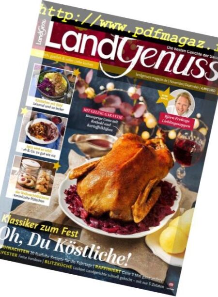 LandGenuss – November-Dezember 2018 Cover