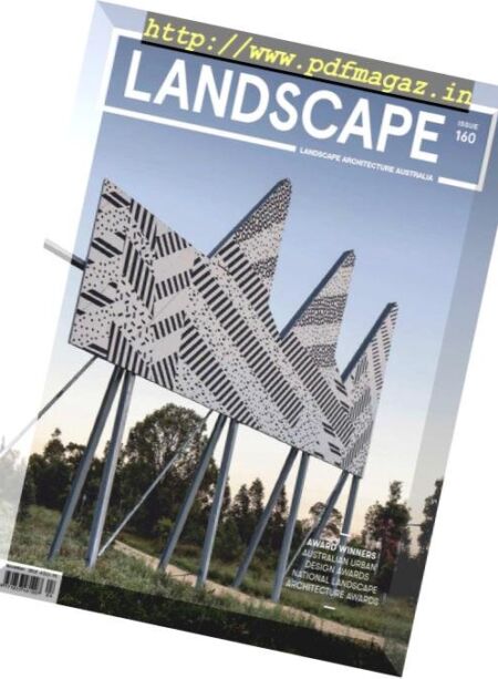 Landscape Architecture Australia – November 2018 Cover