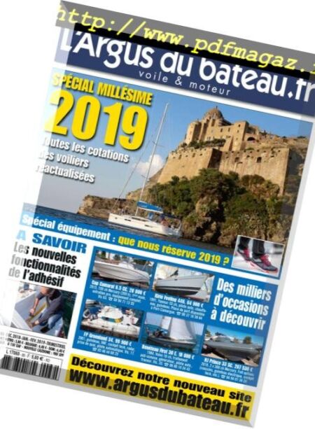 L’Argus du Bateau – Decembre 2018 – Fevrier 2019 Cover