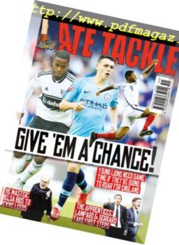 Late Tackle Football – September-October 2018
