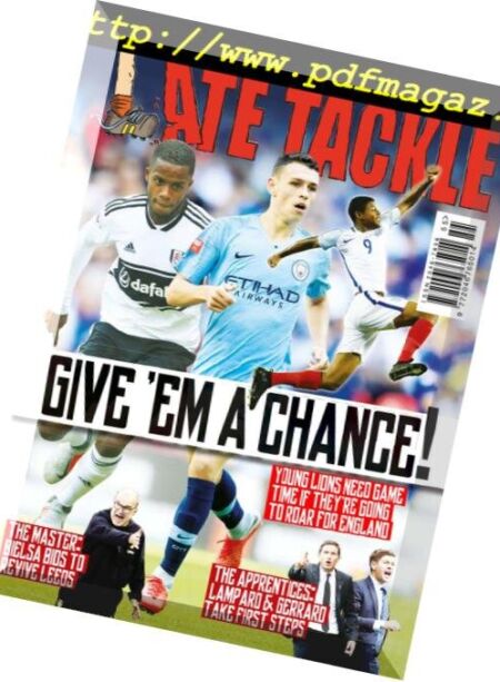 Late Tackle Football – September-October 2018 Cover