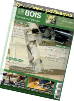L’Atelier Bois – Septembre-Octobre 2018
