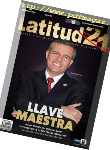 Latitud21 – mayo 2017 Cover